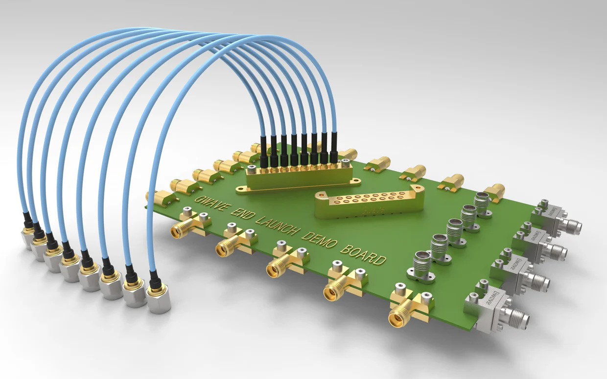 Aplicació del connector RF en productes del mòdul òptic d'alta velocitat